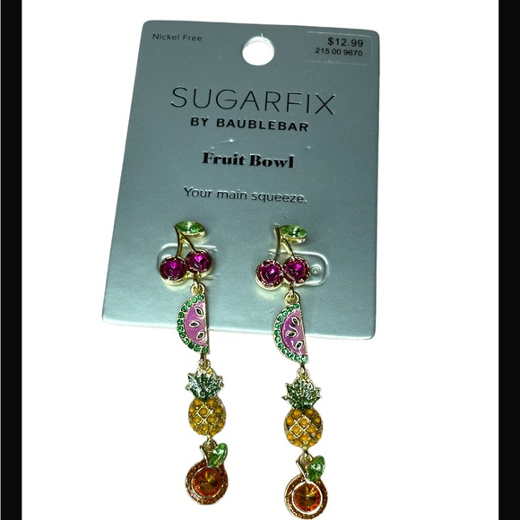 Sugarfix By BaubleBar Fruit Bowl Dangle Drop Earrings - BRAND NEW, Never Worn! - Picture 4 of 6